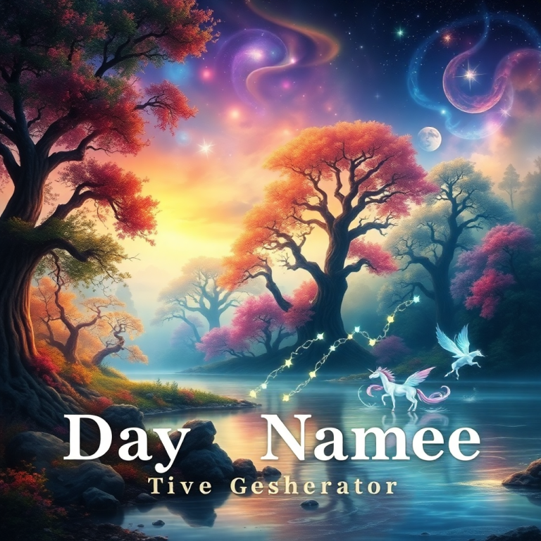Fantasy Day Name Generator