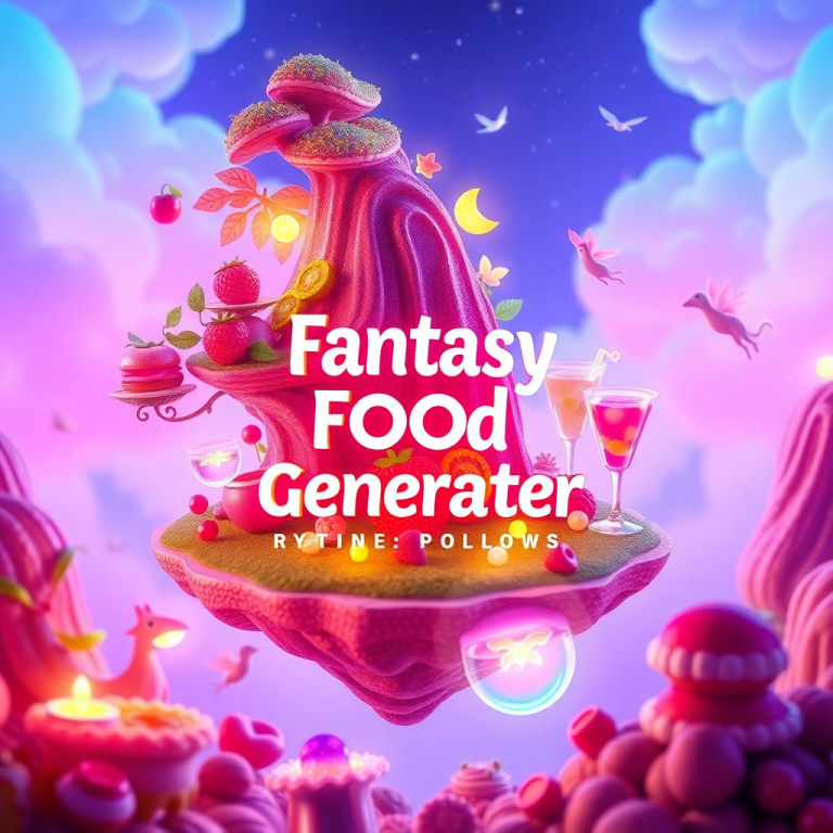 Fantasy Food Name Generator