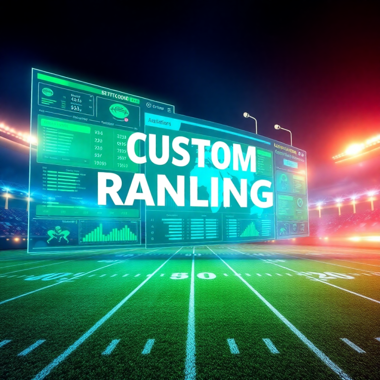Fantasy Football Custom Rankings Generator