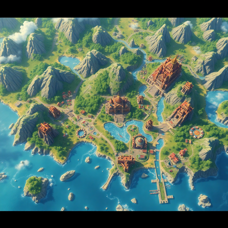 Fantasy Kingdom Map Generator