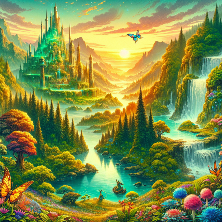 Fantasy Landscape Game Generator