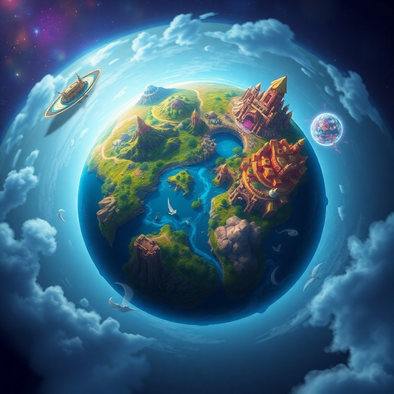 Fantasy Planet Map Generator