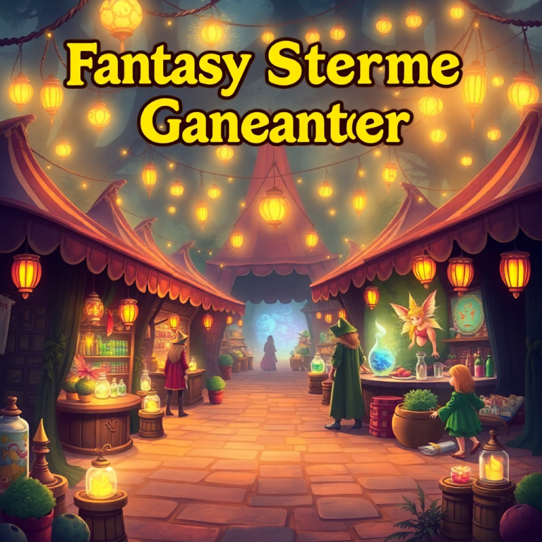 Fantasy Store Name Generator