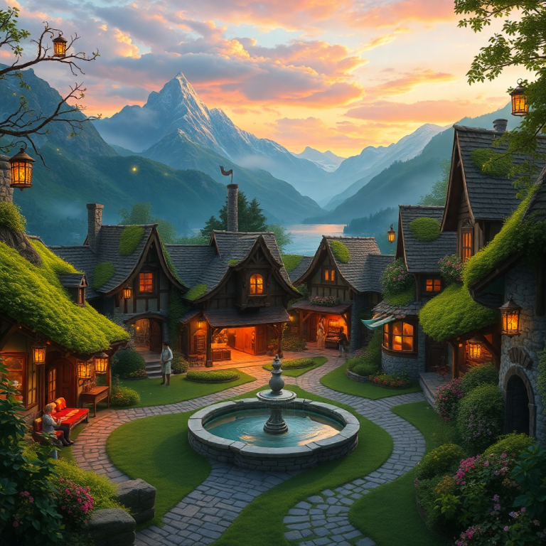 Fantasy Village Generator
