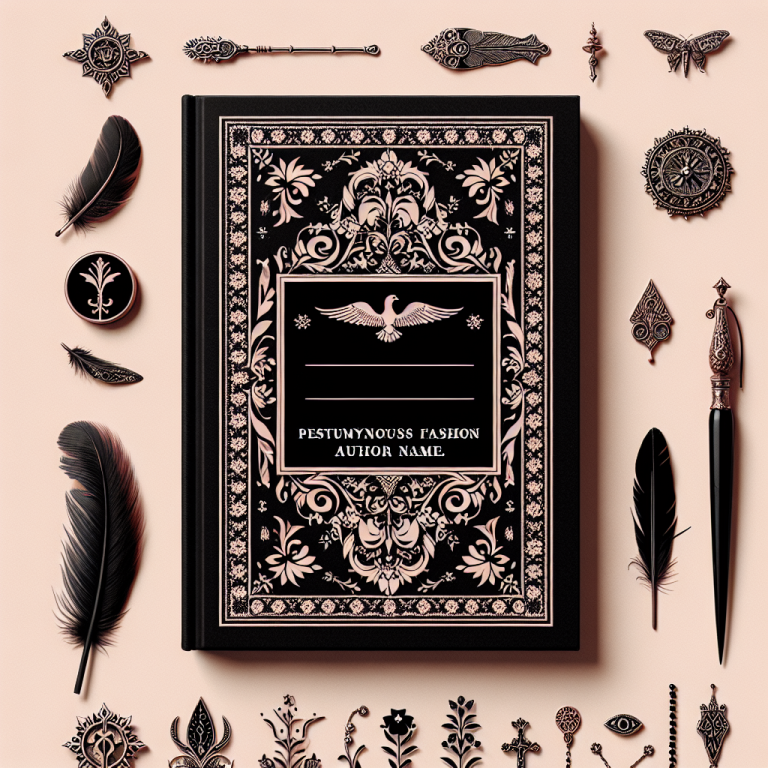 Fashion Book Cover Generator