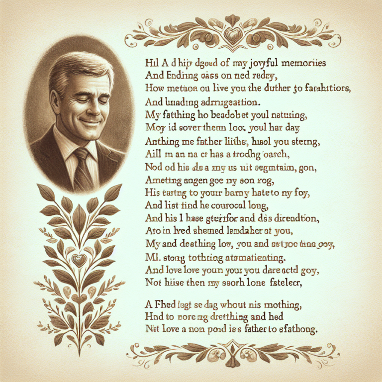 Father Poem Generator