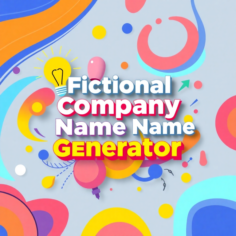 Fictional Company Name Generator