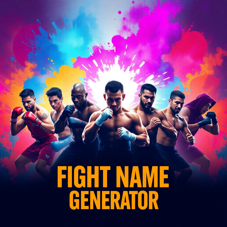 Fight Name Generator
