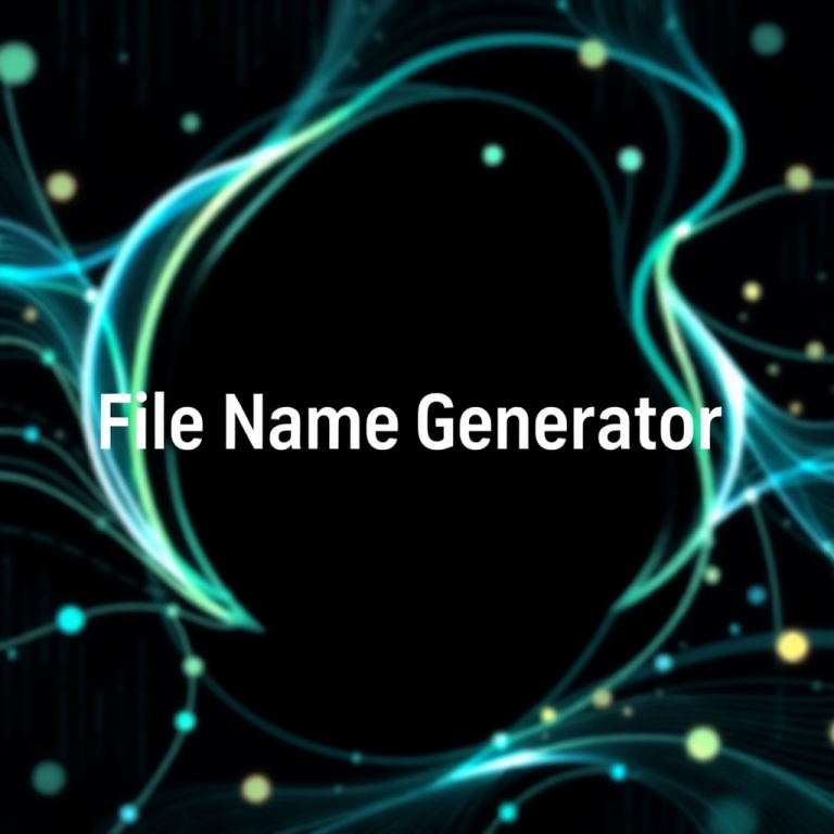 File Name Generator