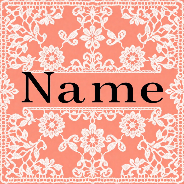 Filet Crochet Name Pattern Generator
