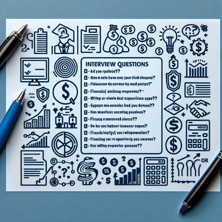 Financial Analyst Interview Question Generator
