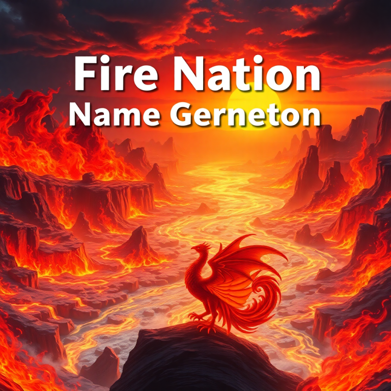 Fire Nation Name Generator