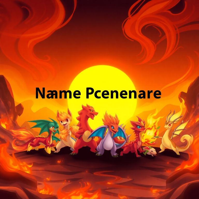 Fire Pokemon Name Generator