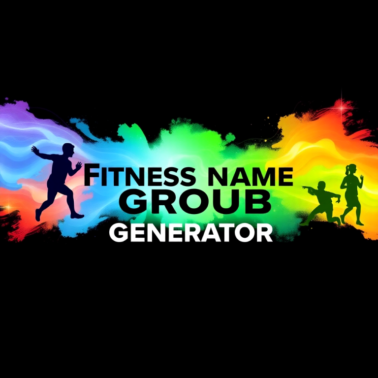 Fitness Group Name Generator