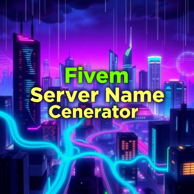Fivem Server Name Generator