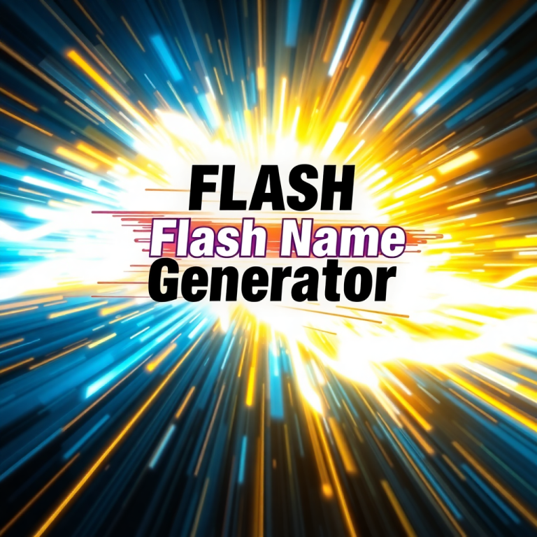 Flash Name Generator