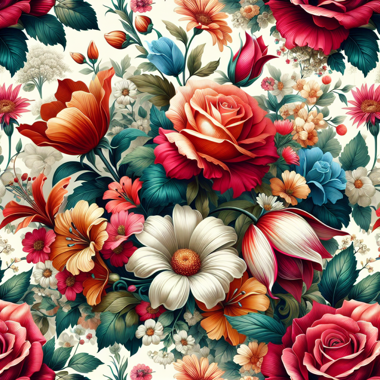 Floral Print Pattern Generator