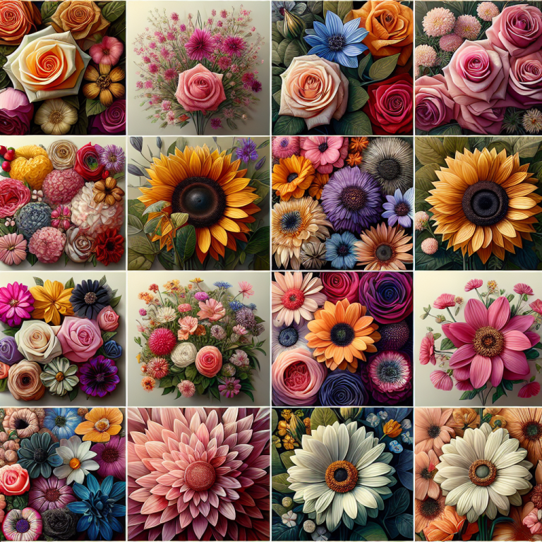 Flower Drawing Wallpaper Generator