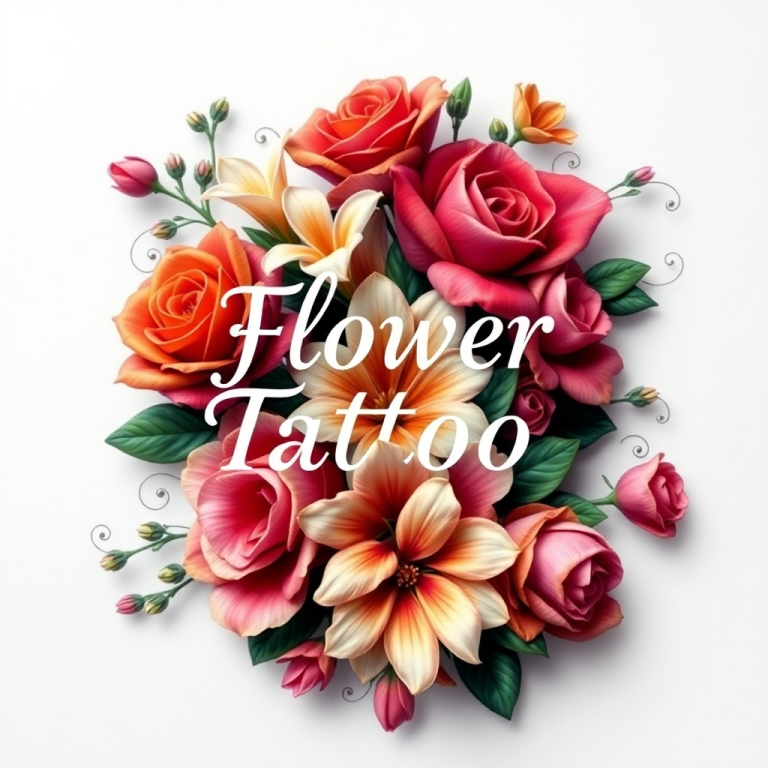 Flower Name Tattoo Generator