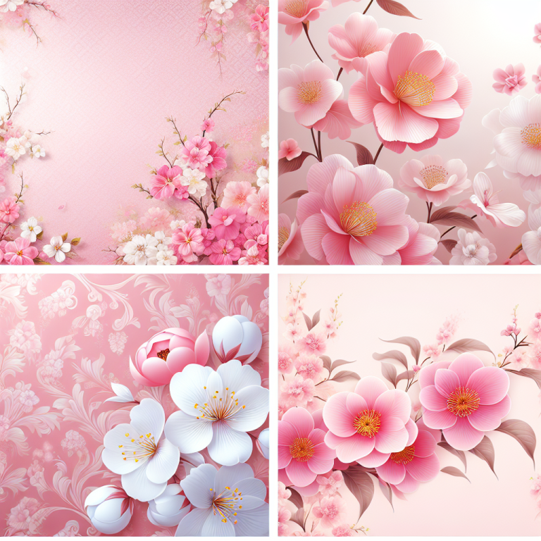Flower Wallpaper Pink Generator