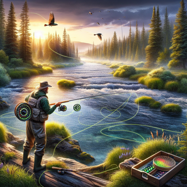 Fly Fishing Wallpaper Generator