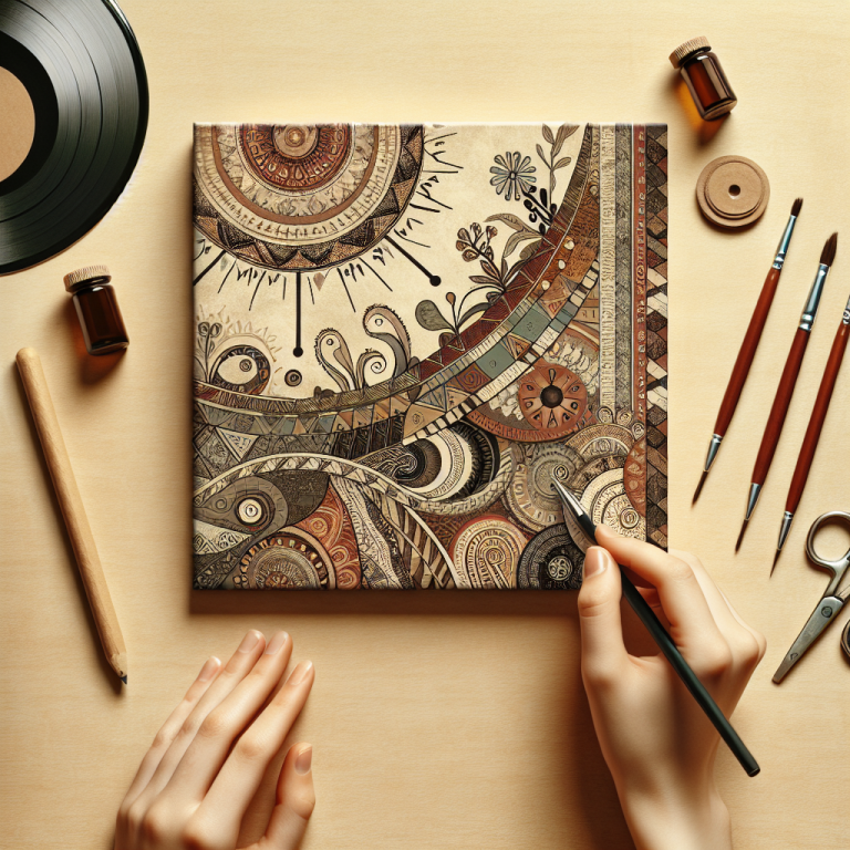 Folk Album Cover Generator