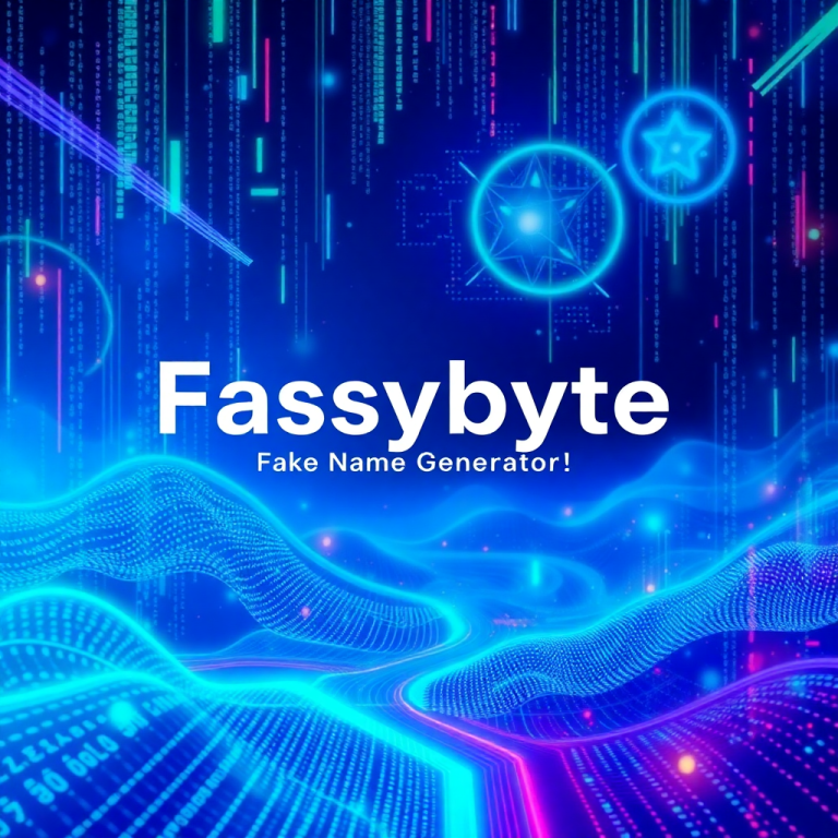 Fossybyte Fake Name Generator