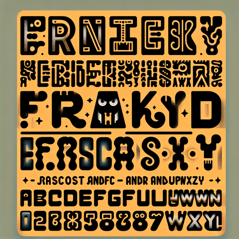 Freaky Font Generator