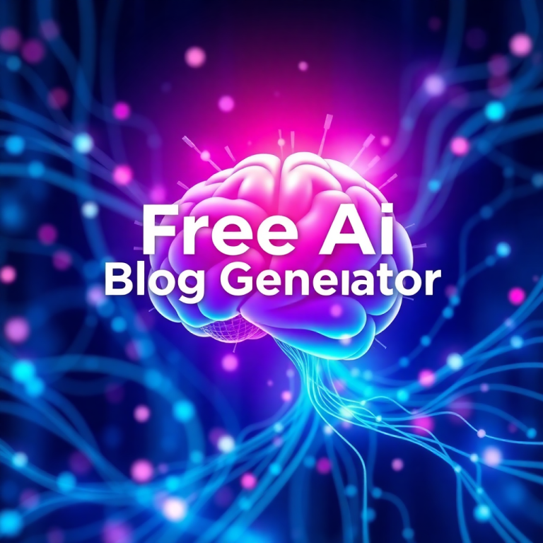 Free Ai Blog Generator