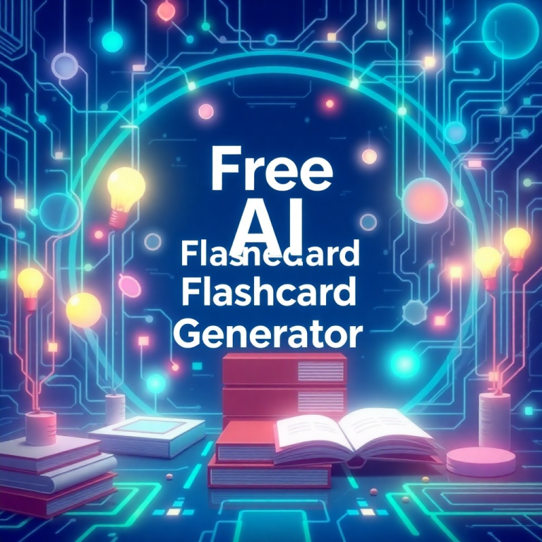 Free Ai Flashcard Generator