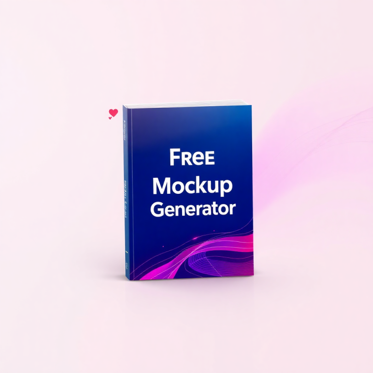 Free Book Mockup Generator No Watermark