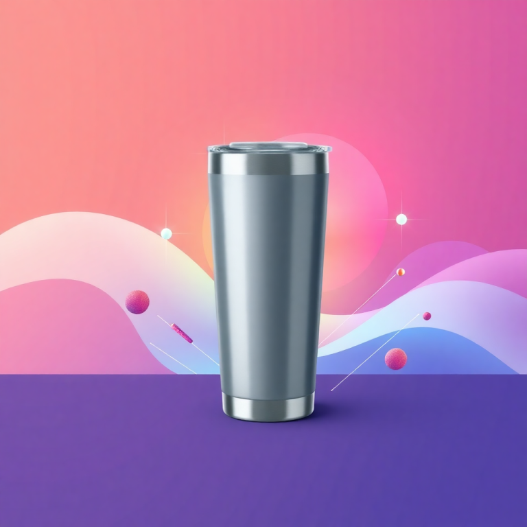 Free Tumbler Mockup Generator