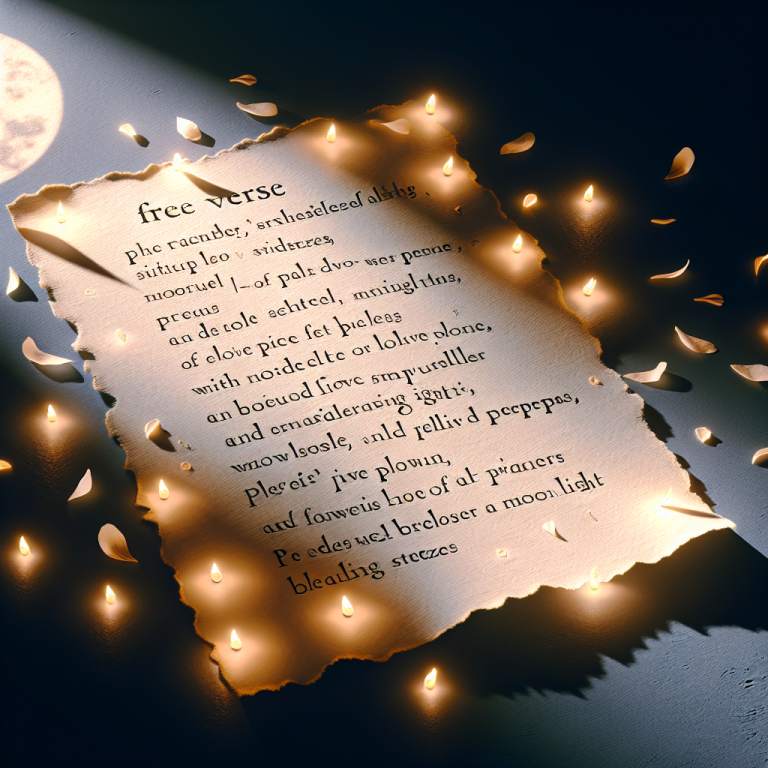 Free Verse Generator