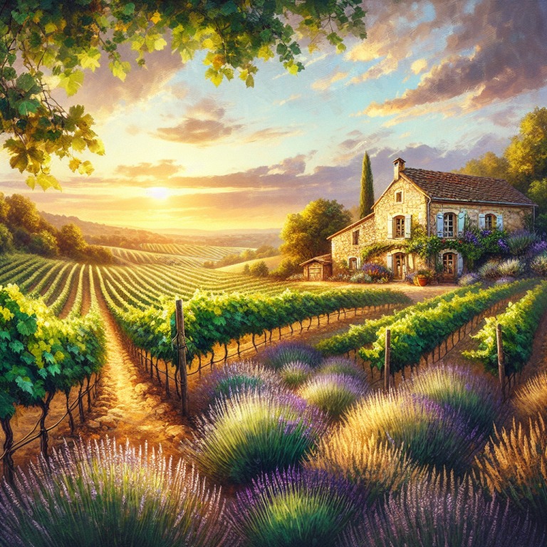 French Country Wallpaper Generator
