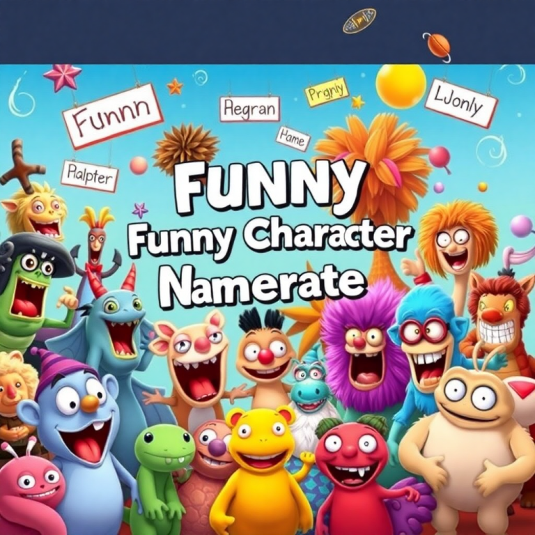 Funny Character Name Generator
