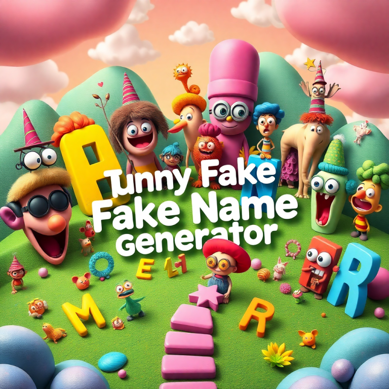 Funny Fake Name Generator