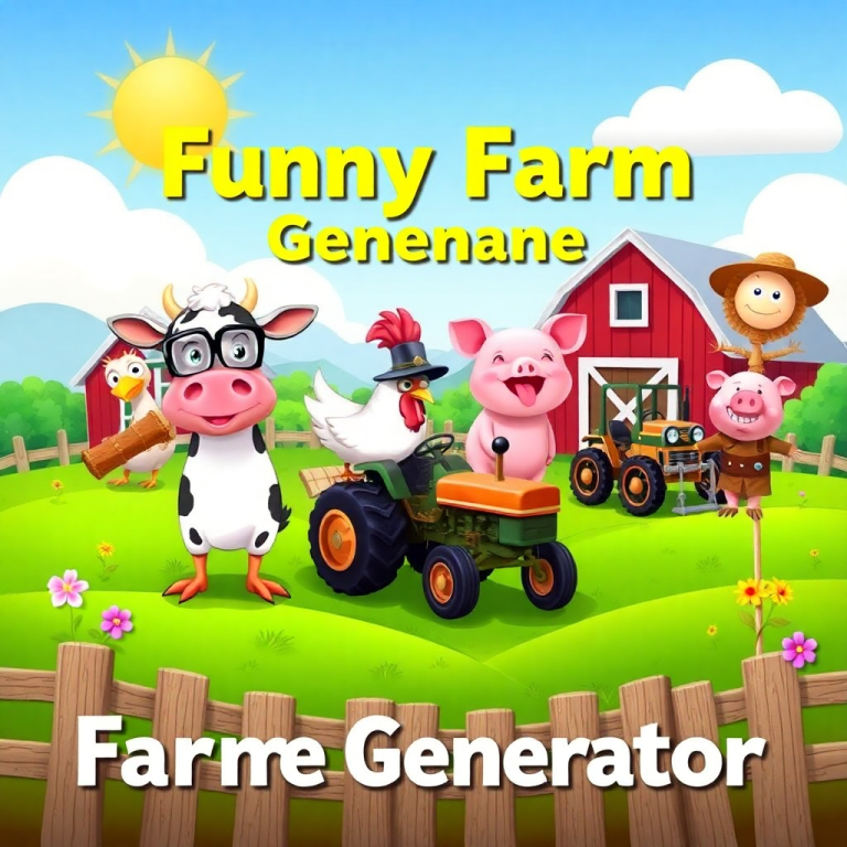 Funny Farm Name Generator