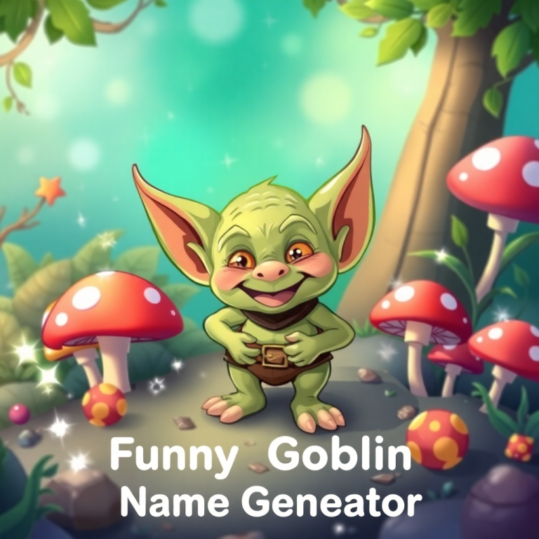 Funny Goblin Name Generator