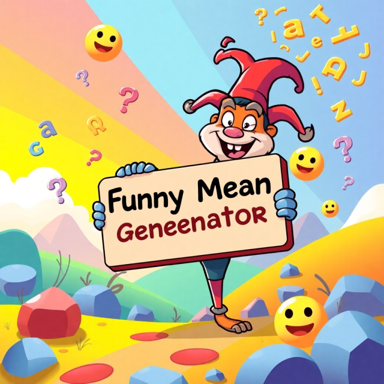 Funny Mean Name Generator