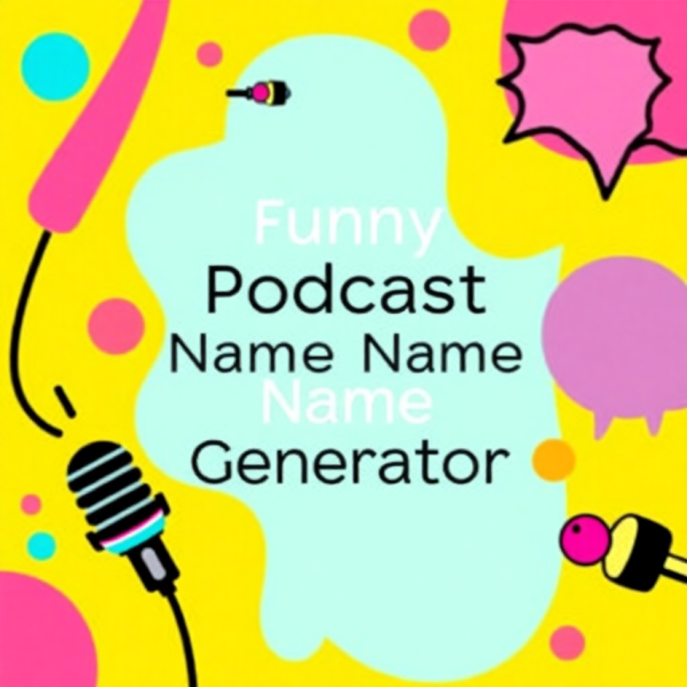 Funny Podcast Name Generator