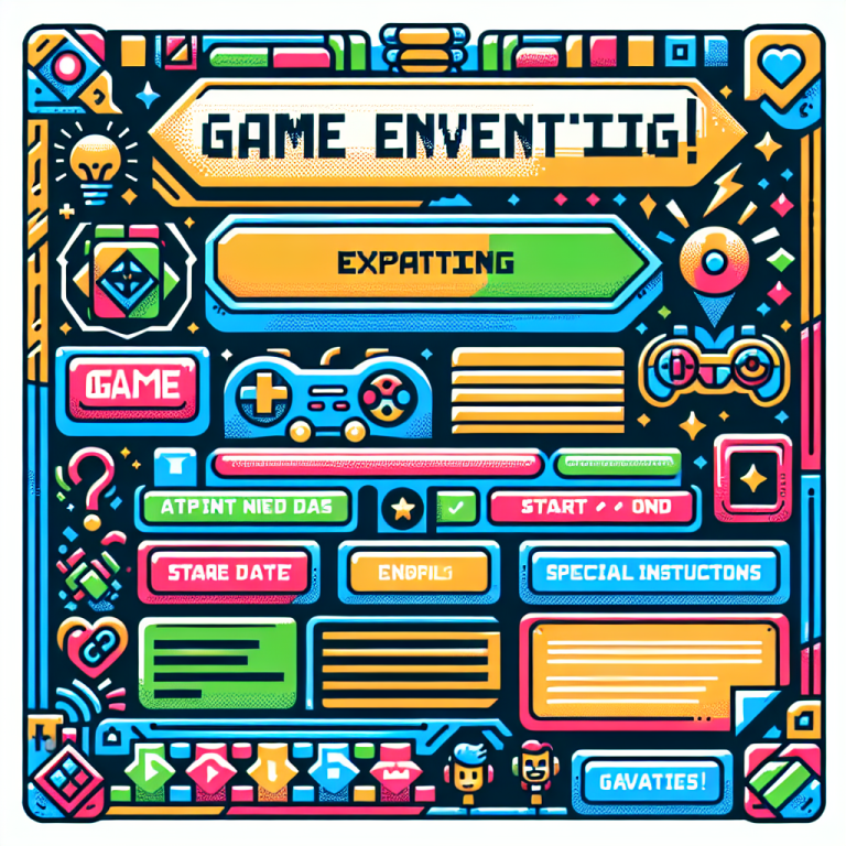 Game Event Notification Generator