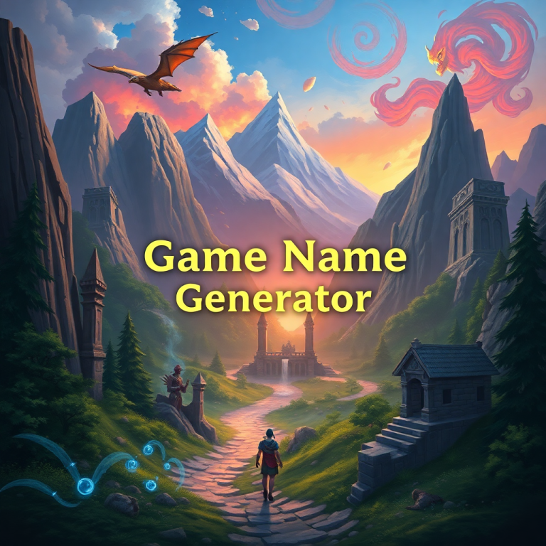Game Name Generator Rpg