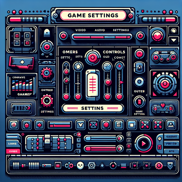 Game Options Menu Generator