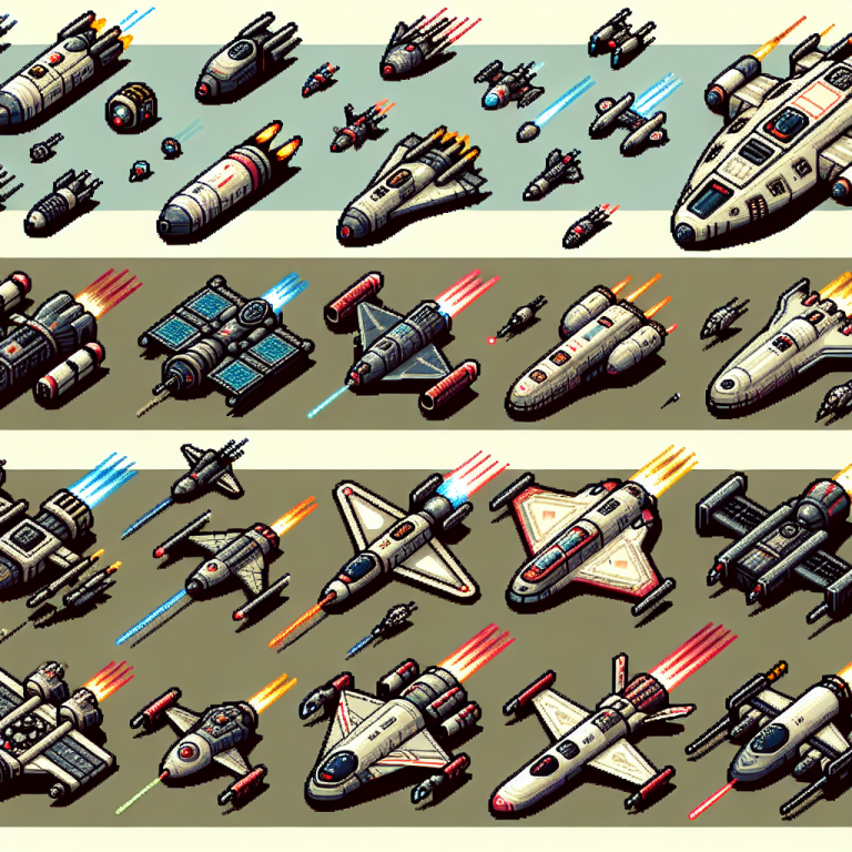 Game Spaceship Generator