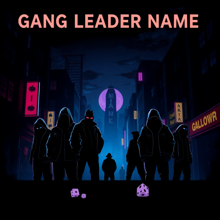Gang Leader Name Generator