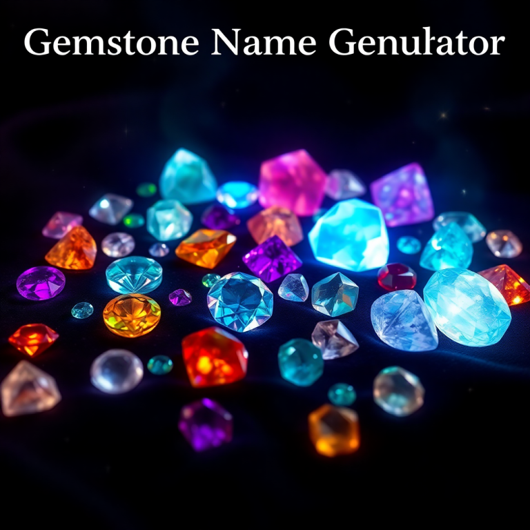 Gemstone Name Generator