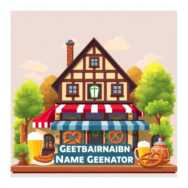 German Restaurant Name Generator