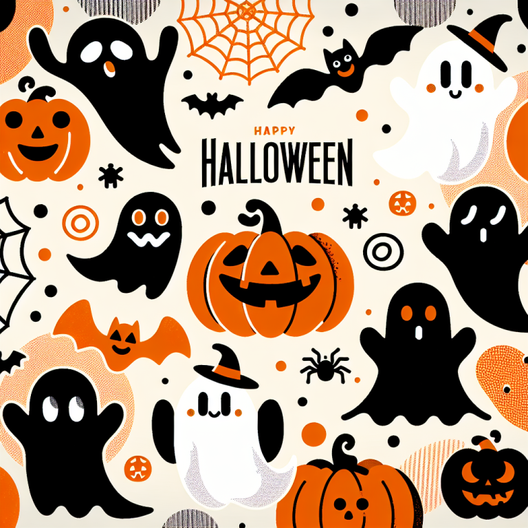Ghost Halloween Wallpaper Generator