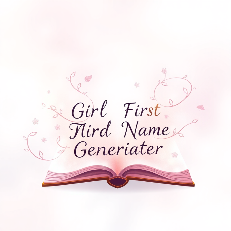 Girl First And Middle Name Generator