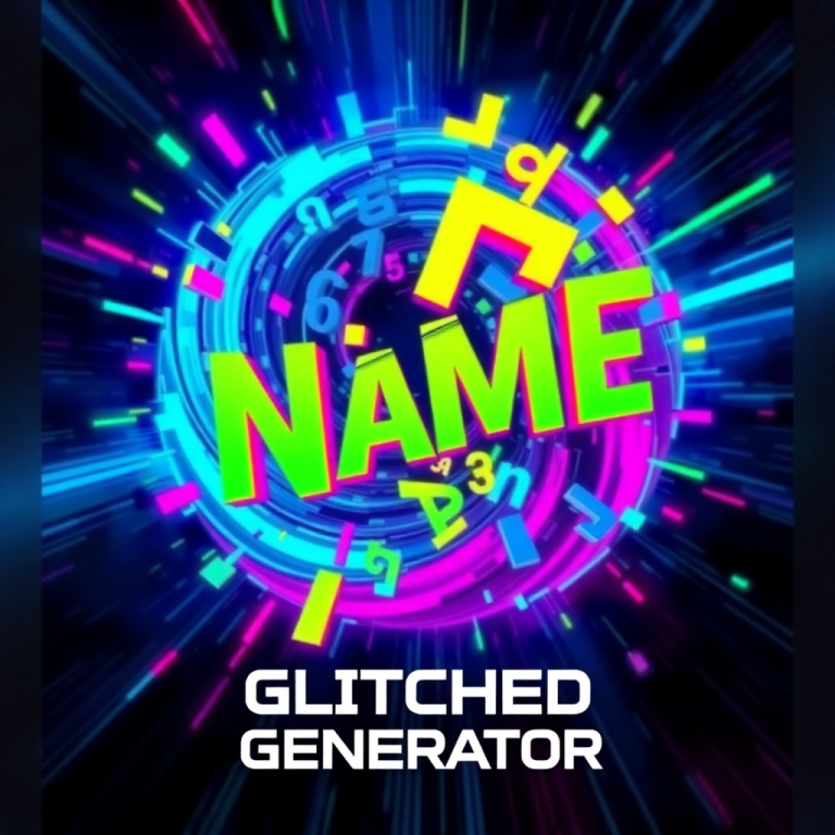 Glitched Name Generator